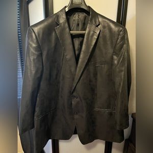 Men’s Faux Leather look, Lightweight Jacket/Blazer, Excellent condition